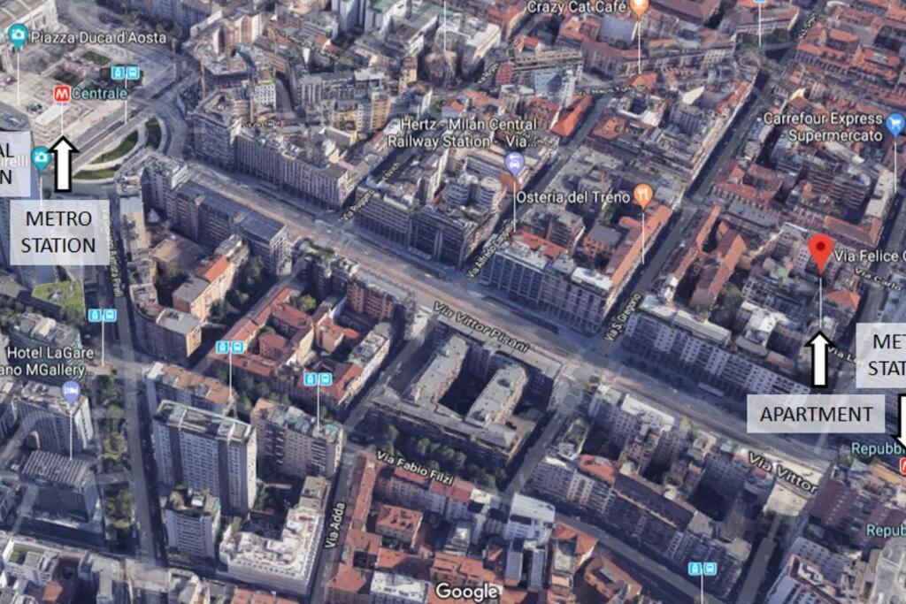 Suite Mm3/Repubblica, 2 Min. Da Staz. Centrale Milan Exterior photo